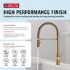Single-Handle Pull-Down Spring Kitchen Faucet