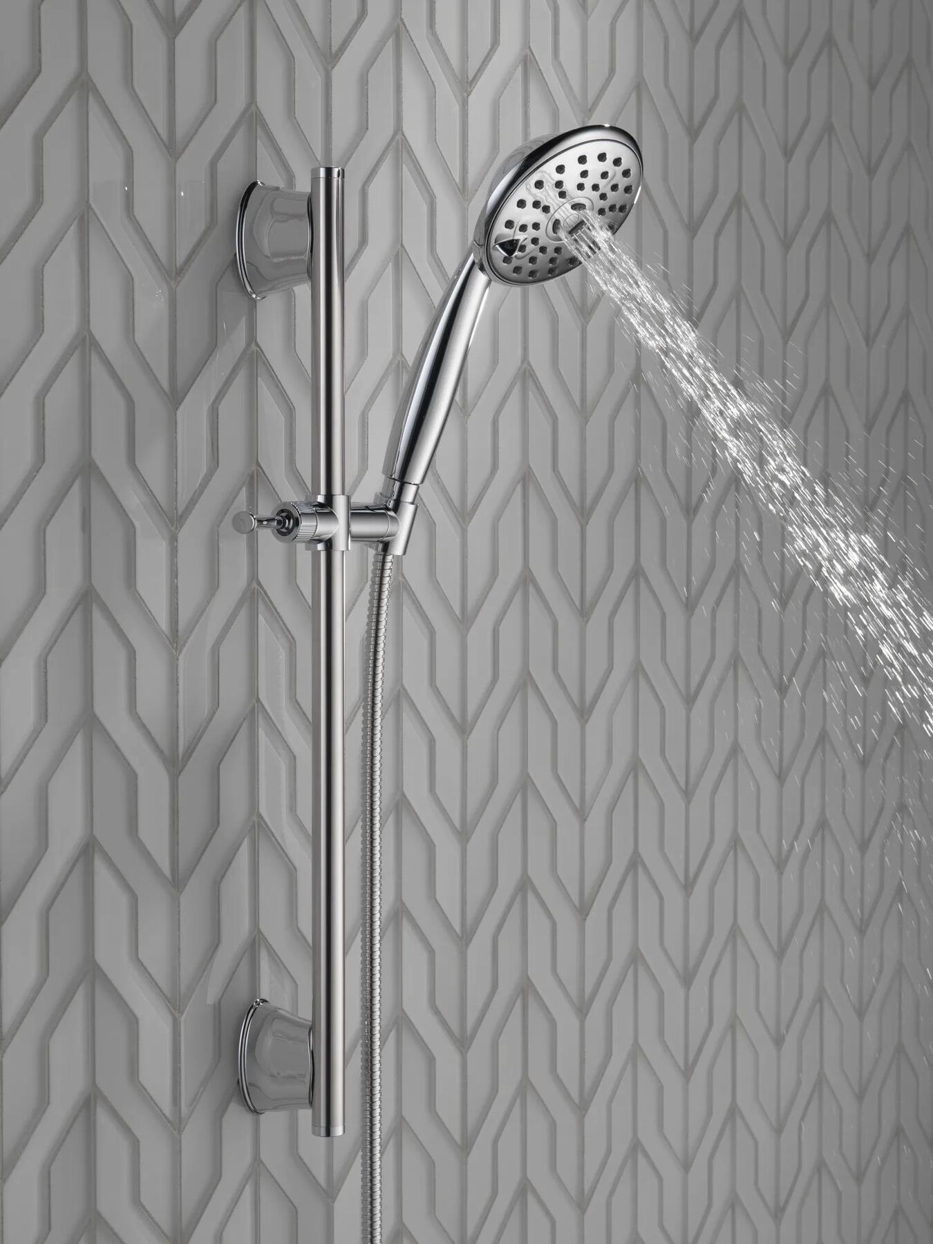3-Setting Wall Bar Hand Shower