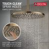 Single-Setting Metal Raincan Shower Head (Recertified)