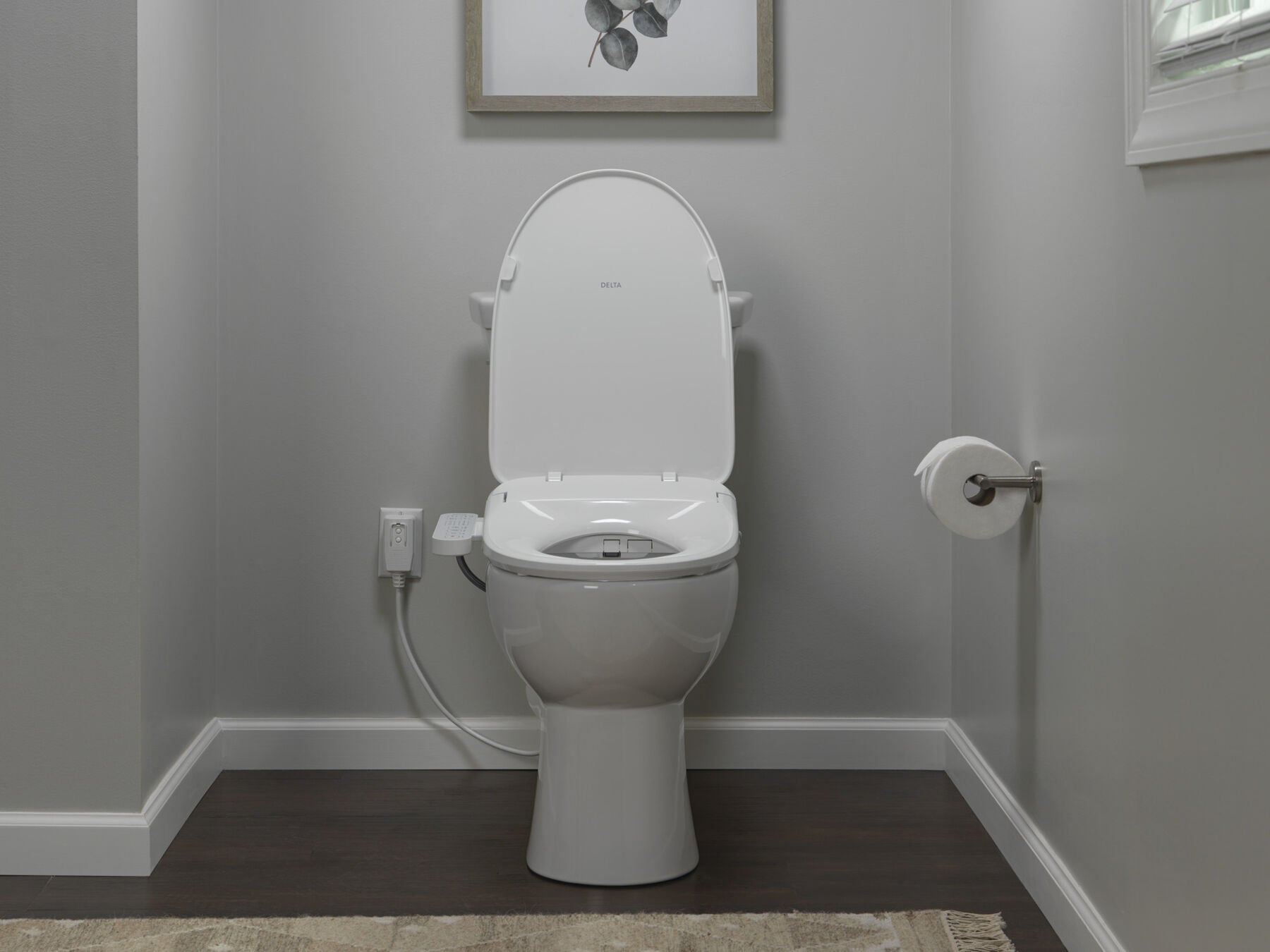 Standard Elongated Electric Bidet Toilet Seat