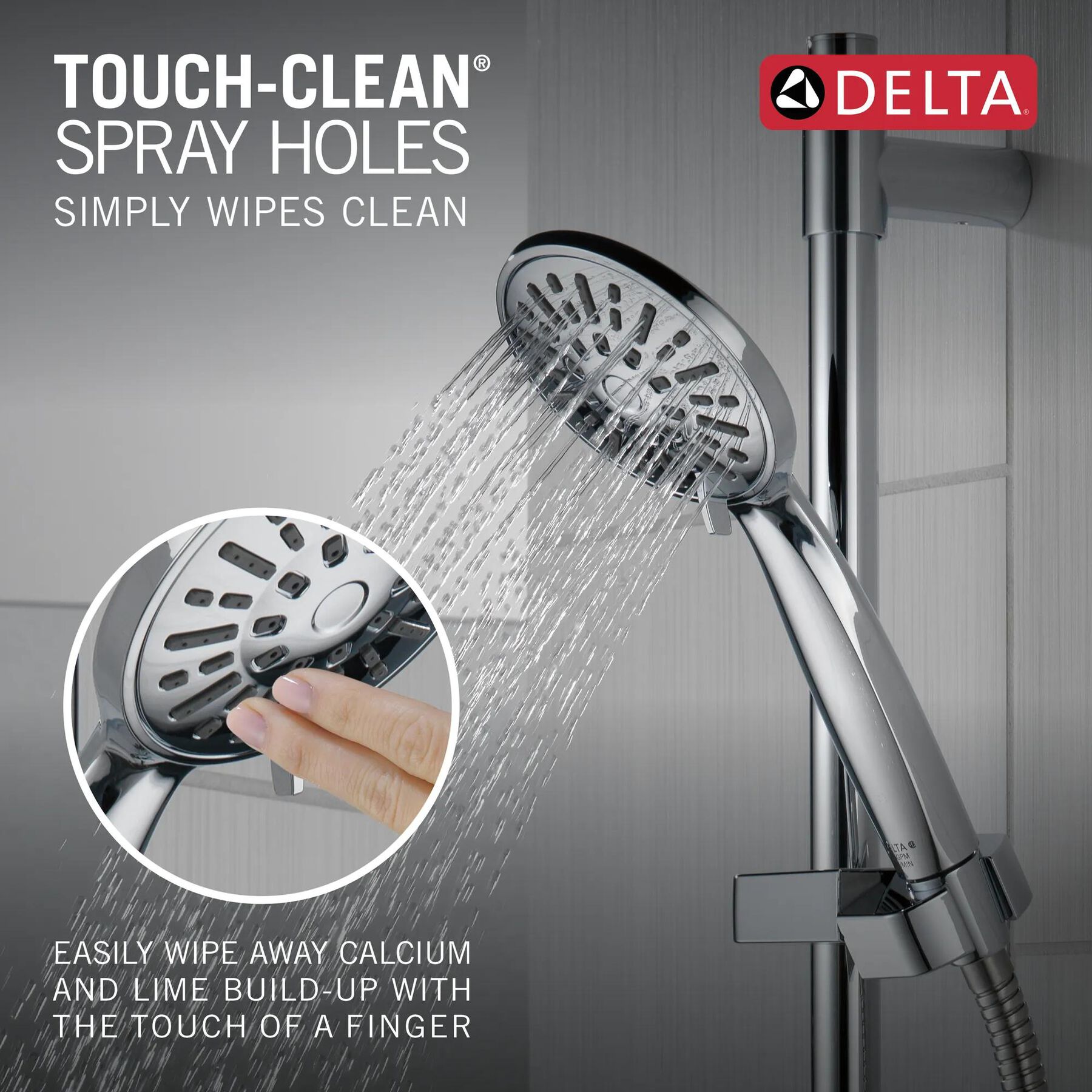 Hand Shower 1.75 GPM w/Slide Bar 4S (Recertified)