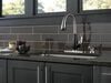 Single Handle Pull-Down Kitchen Faucet with Soap Dispenser