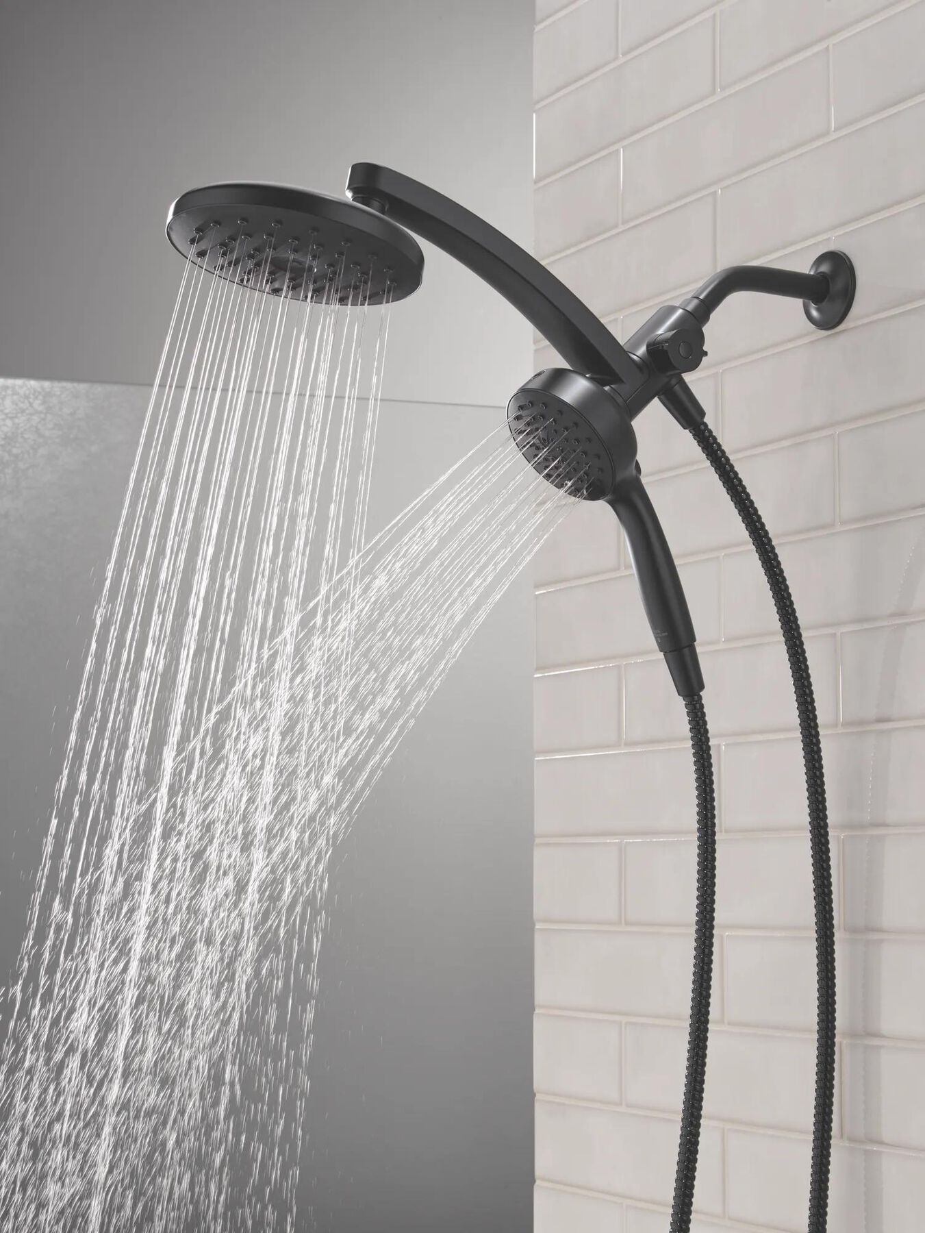 PivotPro&trade; 3-in-1 Combination Shower with Silicone Spray Face
