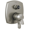 17 Series Integrated Diverter Trim with Three Function Diverter Less Diverter Handle