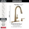 Touch2O Pull-Down Kitchen with Soap Disp Bundle
