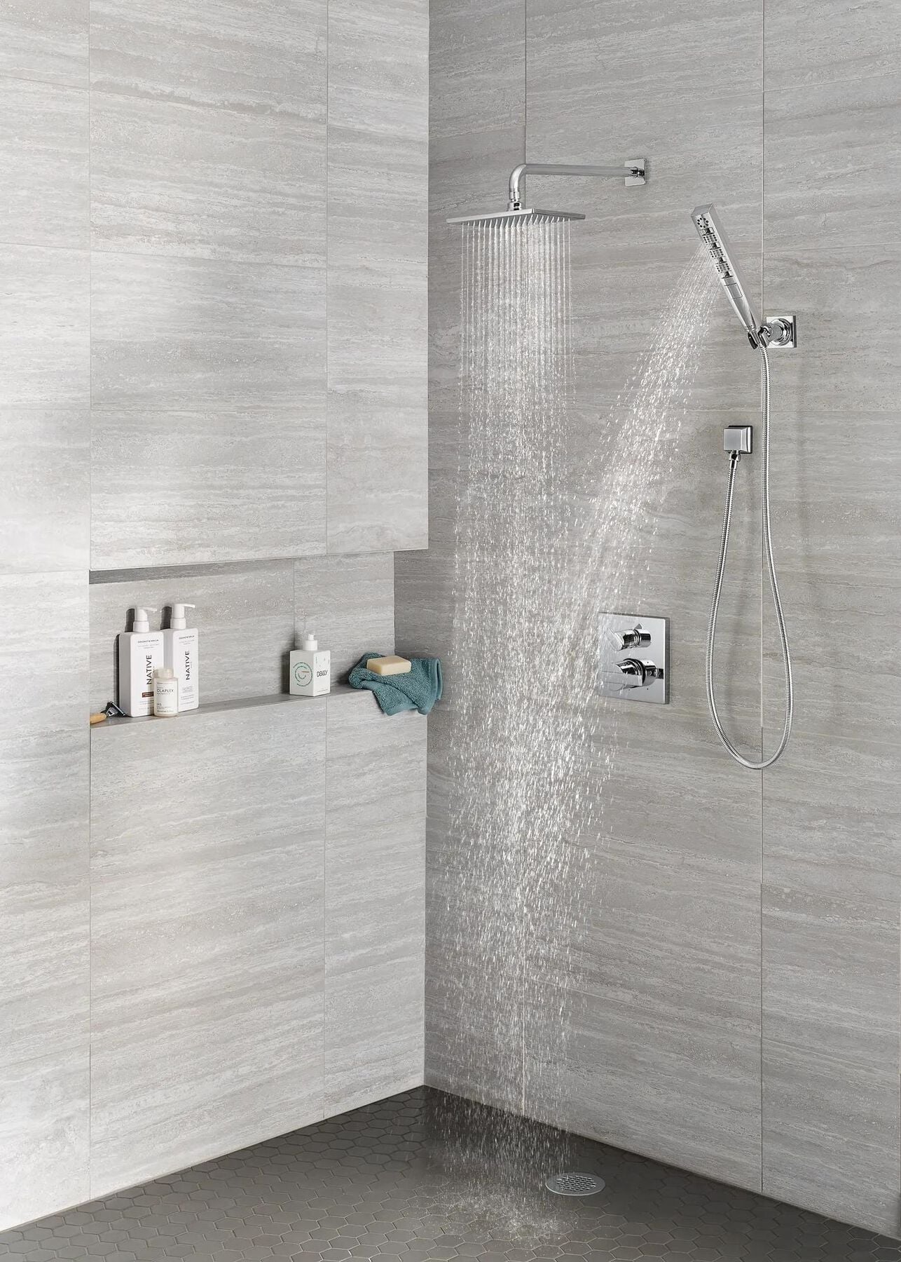 3-Setting Custom Shower Bundle with Raincan - 14 Series
