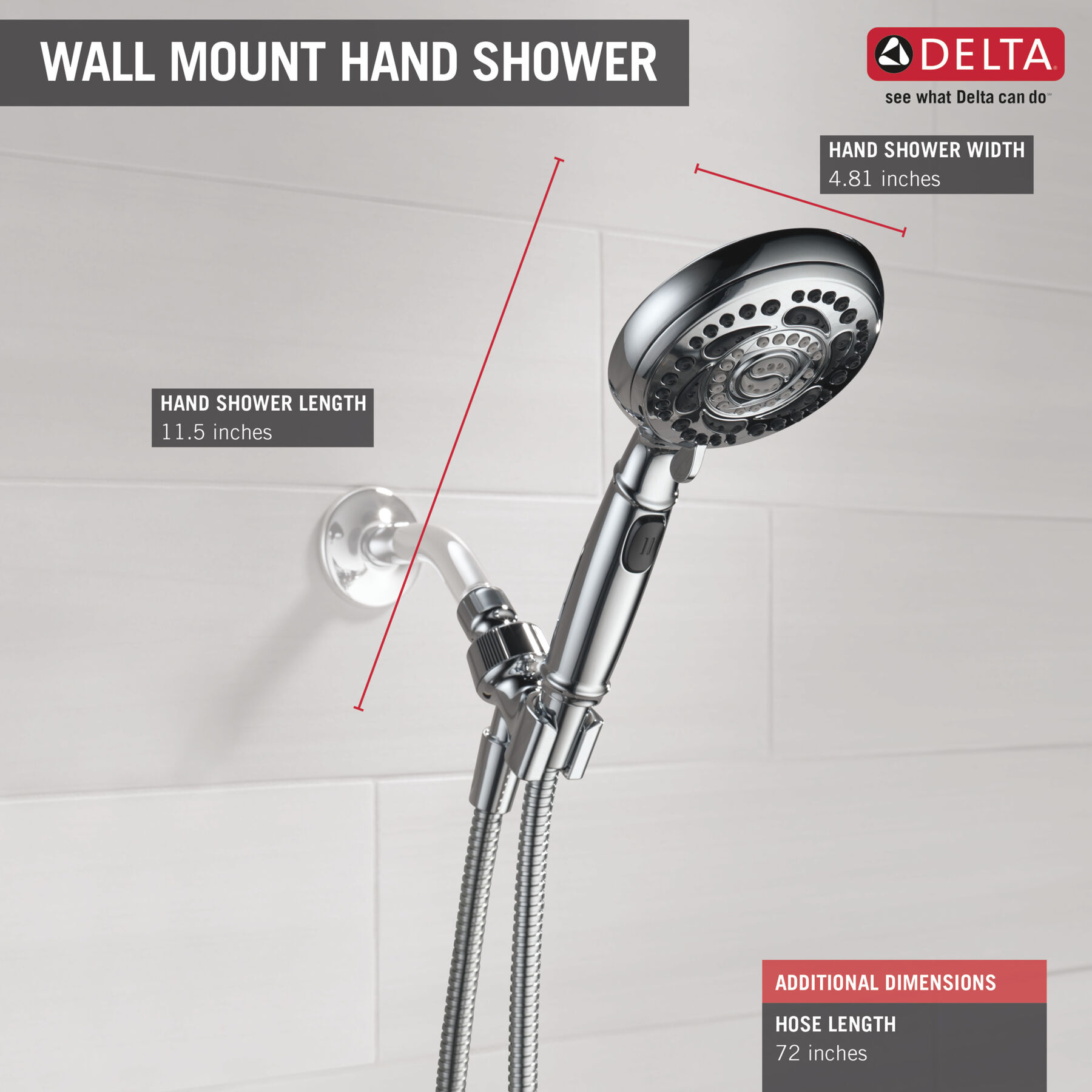 7-Setting Hand Shower (Recertified)