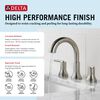 Two Handle Widespread Pull Down Bathroom Faucet