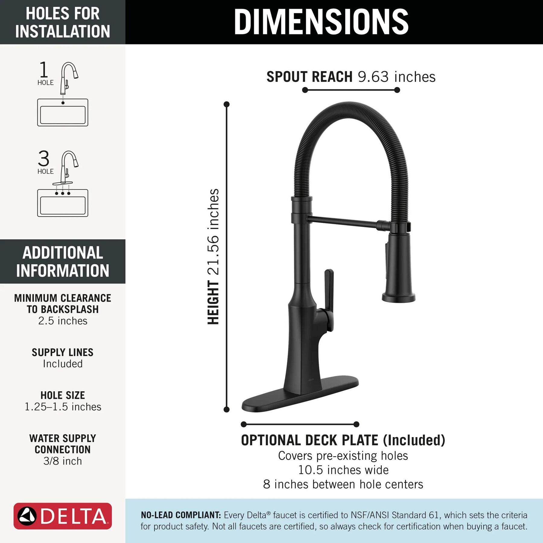 Single Handle Pull-Down Spring Kitchen Faucet