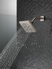 H<sub>2</sub>Okinetic&reg; 5-Setting Angular Modern Raincan Shower Head