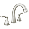 Two Handle Widespread Pull Down Bathroom Faucet