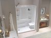 60x32 Alcove Shower Bundle  - Right Seat Left Drain