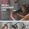 Detangling Hand Shower with 4-Setting Showerhead Bundle