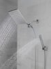 10 inch Raincan Shower Head & Hand Held Combo with Adjustable Extension Arm