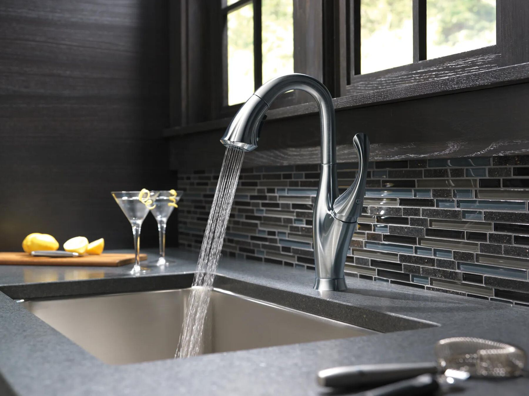 Single Handle Pull-Down Bar / Prep Faucet