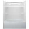 60" x 32" One Piece Tub Shower-Right Drain