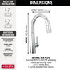 Single Handle Pull-Down Kitchen Faucet (Recertified)