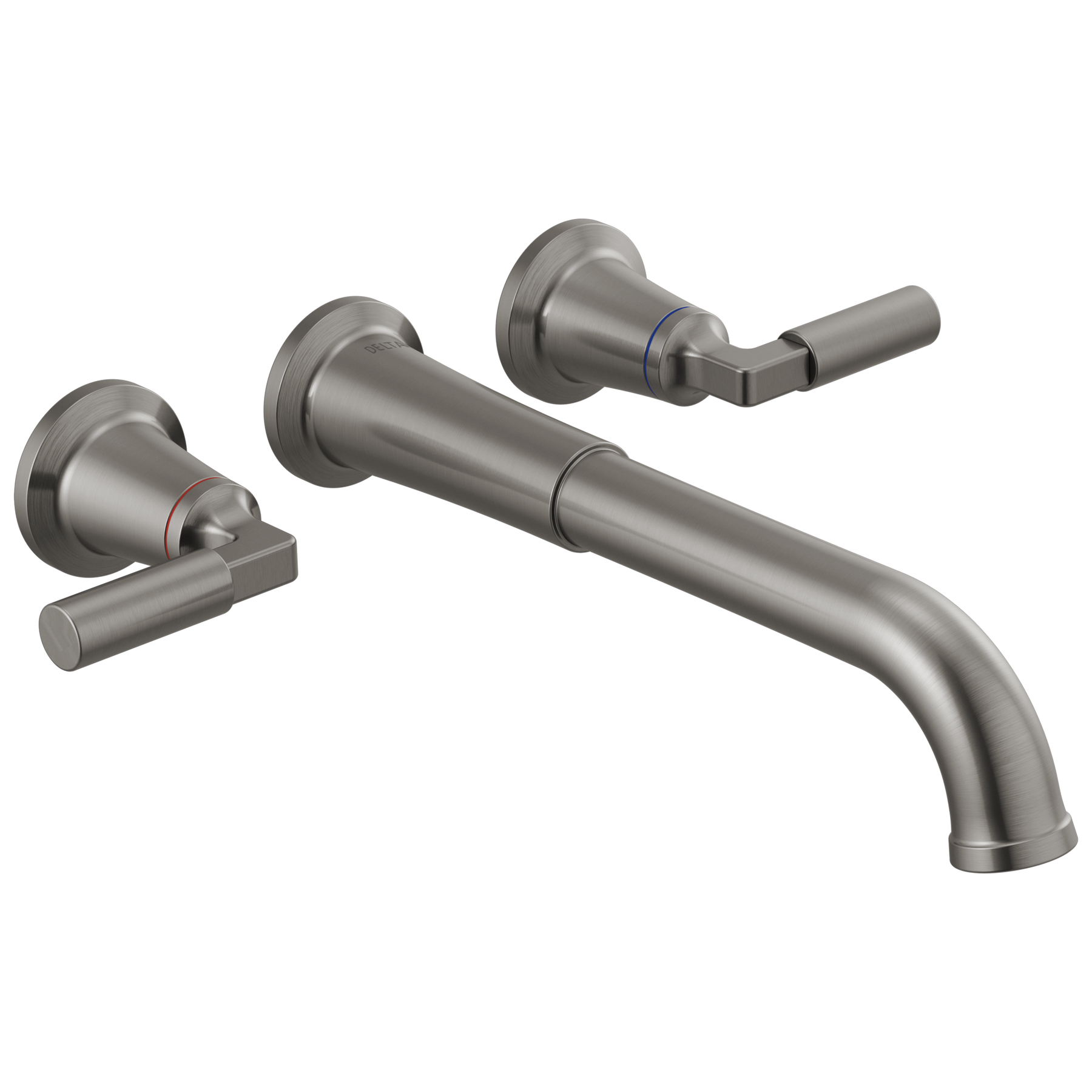 Two Handle Wall Mount Tub Filler Trim