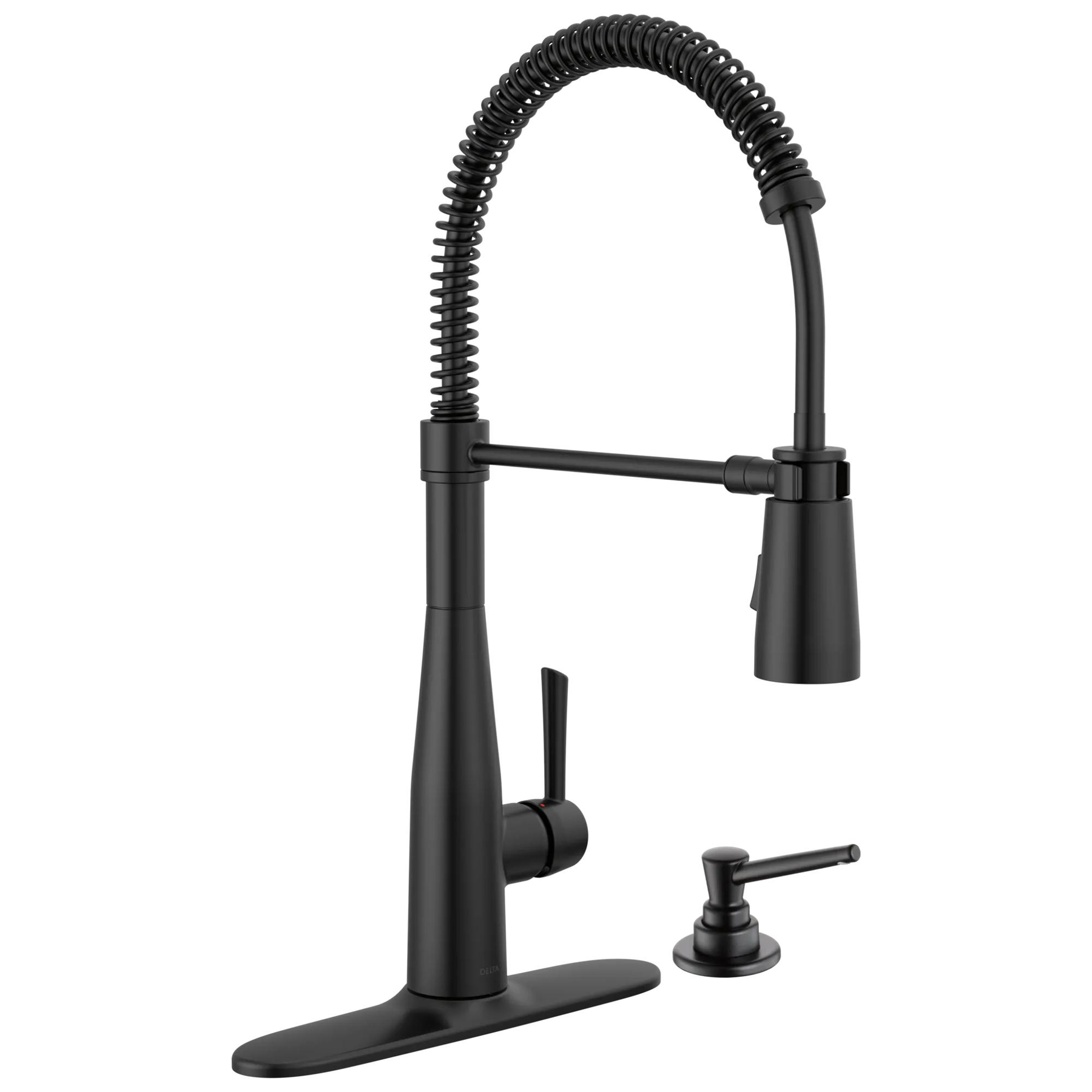 Spring Kitchen Single Handle with Soap Dispenser Bundle