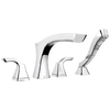 Roman Tub with Hand Shower Trim
