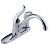 Single Handle Kitchen Faucet with Integral Spray