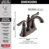 Two Handle Centerset Bathroom Faucet