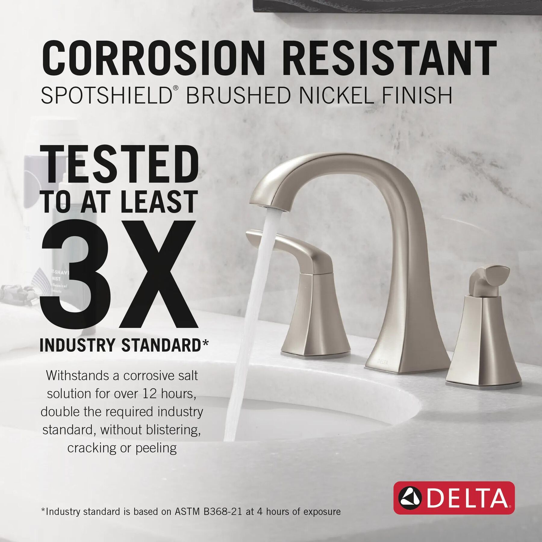 Two Handle Widespread Bathroom Faucet