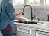 Pull-Down Kitchen Faucet w/Soap (Recertified)