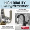 Single Handle Pull-Down Bathroom Faucet