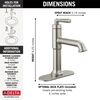Single Handle Bathroom Faucet (Recertified)