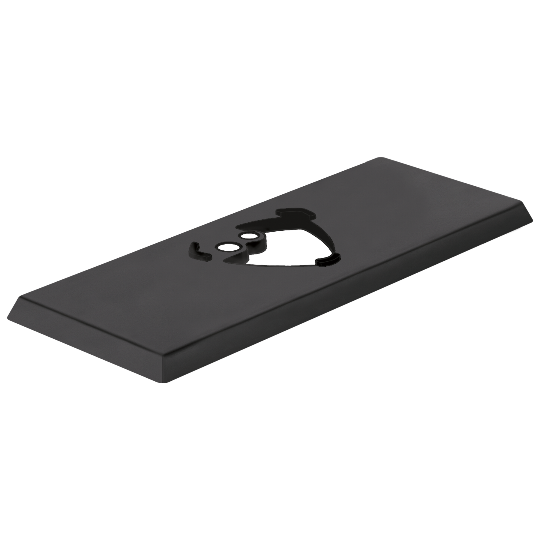 Escutcheon - 3 Hole - 1H Bathroom