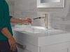 Single Handle Pull-Down Bathroom Faucet