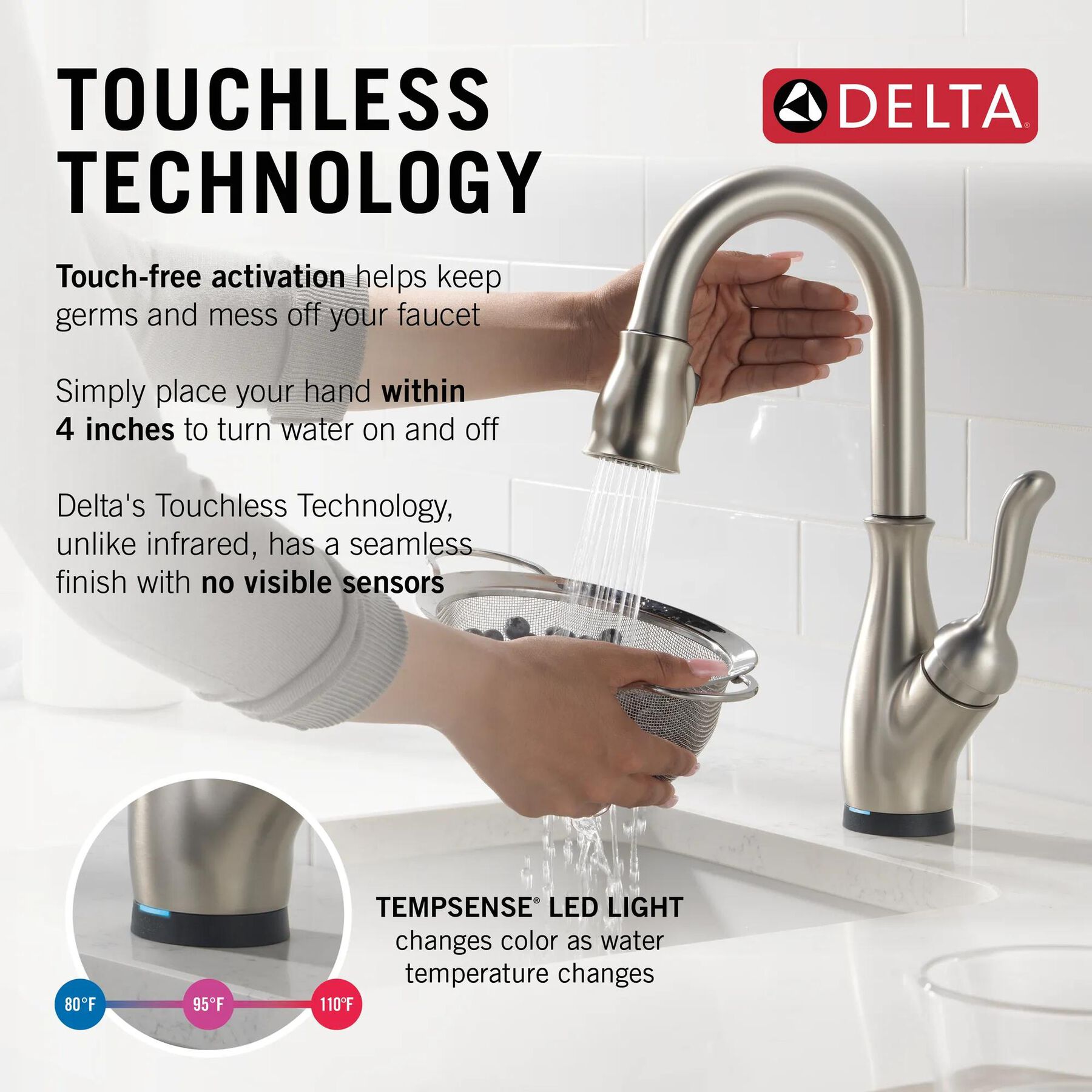 Touch2O&reg; Bar / Prep Faucet with Touchless Technology