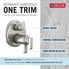 TempAssure 17T Series Integrated Diverter Trim with 6-Setting