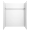 60'' x 74" x 32'' Shower Wall Set