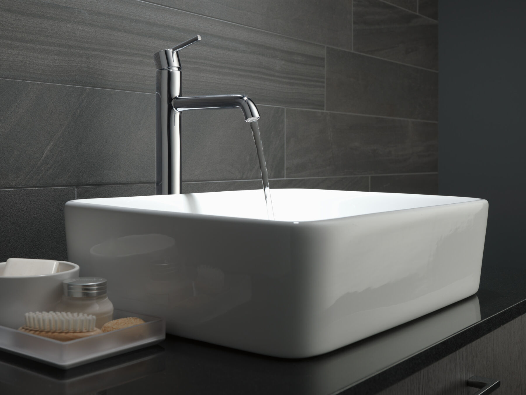 Vessel Bathroom Faucet w/o Drain (Recertified)
