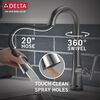 Single Handle Pull-Down Bar/Prep Faucet with Touch<sub>2</sub>O&reg; Technology