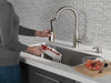 Single Handle Pull-Down Kitchen Faucet with Soap Dispenser and ShieldSpray&reg; Technology
