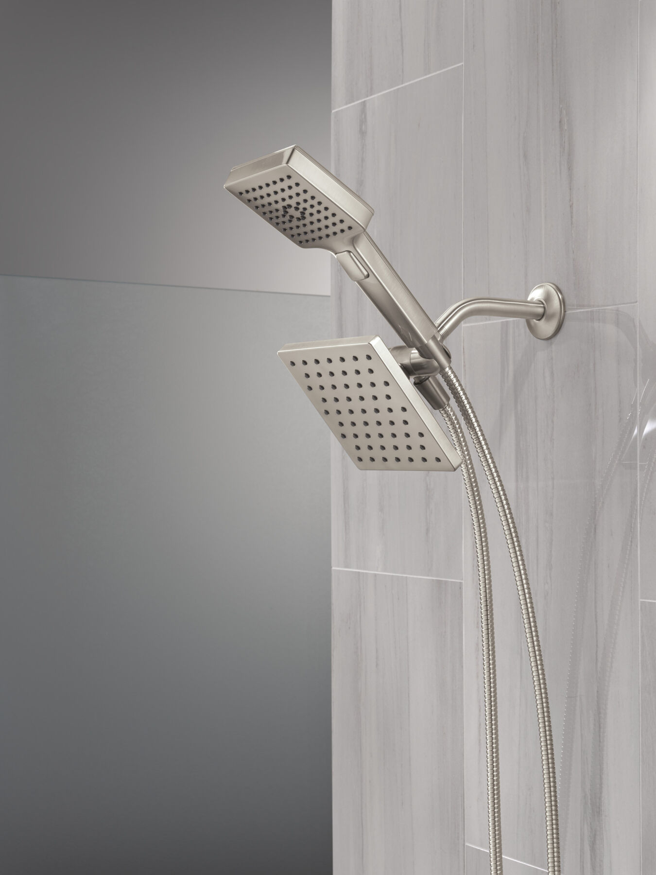 5-Setting Two-in-One Combination Shower with Additional Mount