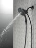 H<sub>2</sub>Okinetic&reg; In2ition&reg; 4-Setting Two-in-One Shower