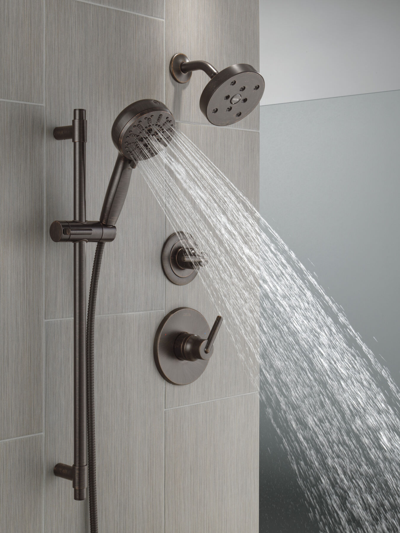 3-Function Custom Shower Bundle with ProClean Hand Shower