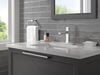 Single Handle Lavatory Faucet with Bathroom Accessories Bundle