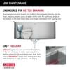 23&rdquo; Workstation Undermount&nbsp;Single Bowl&nbsp;16 Gauge Stainless Steel&nbsp;Kitchen Sink&nbsp;with&nbsp;WorkFlow&trade; Ledge and Accessories