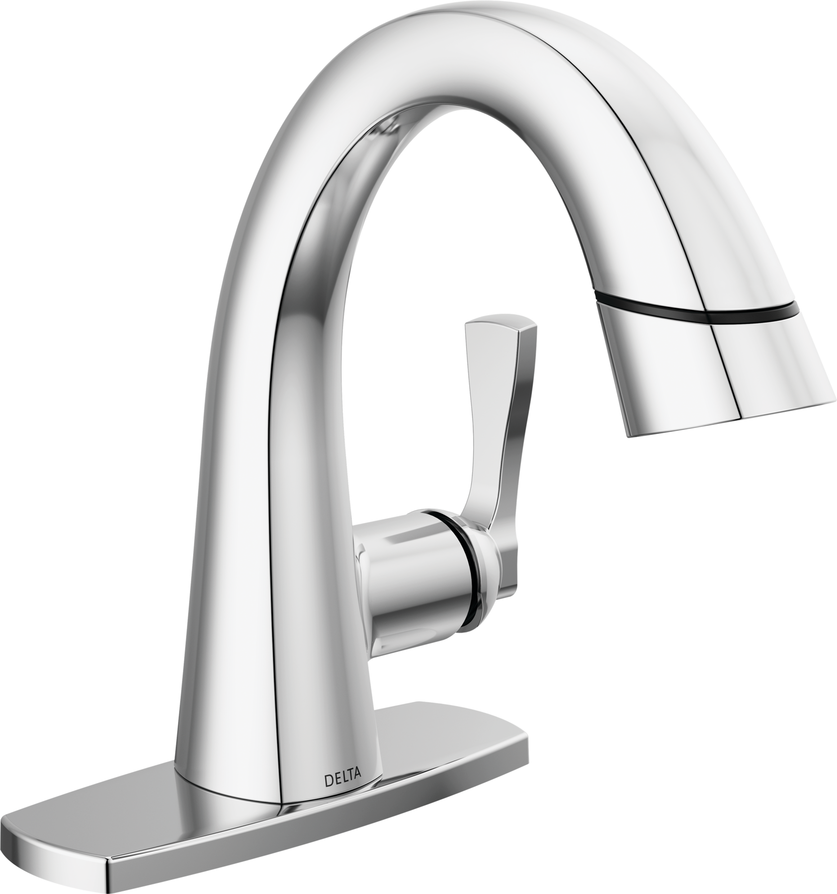 Single Handle Pull-Down Bathroom Faucet (Recertified)