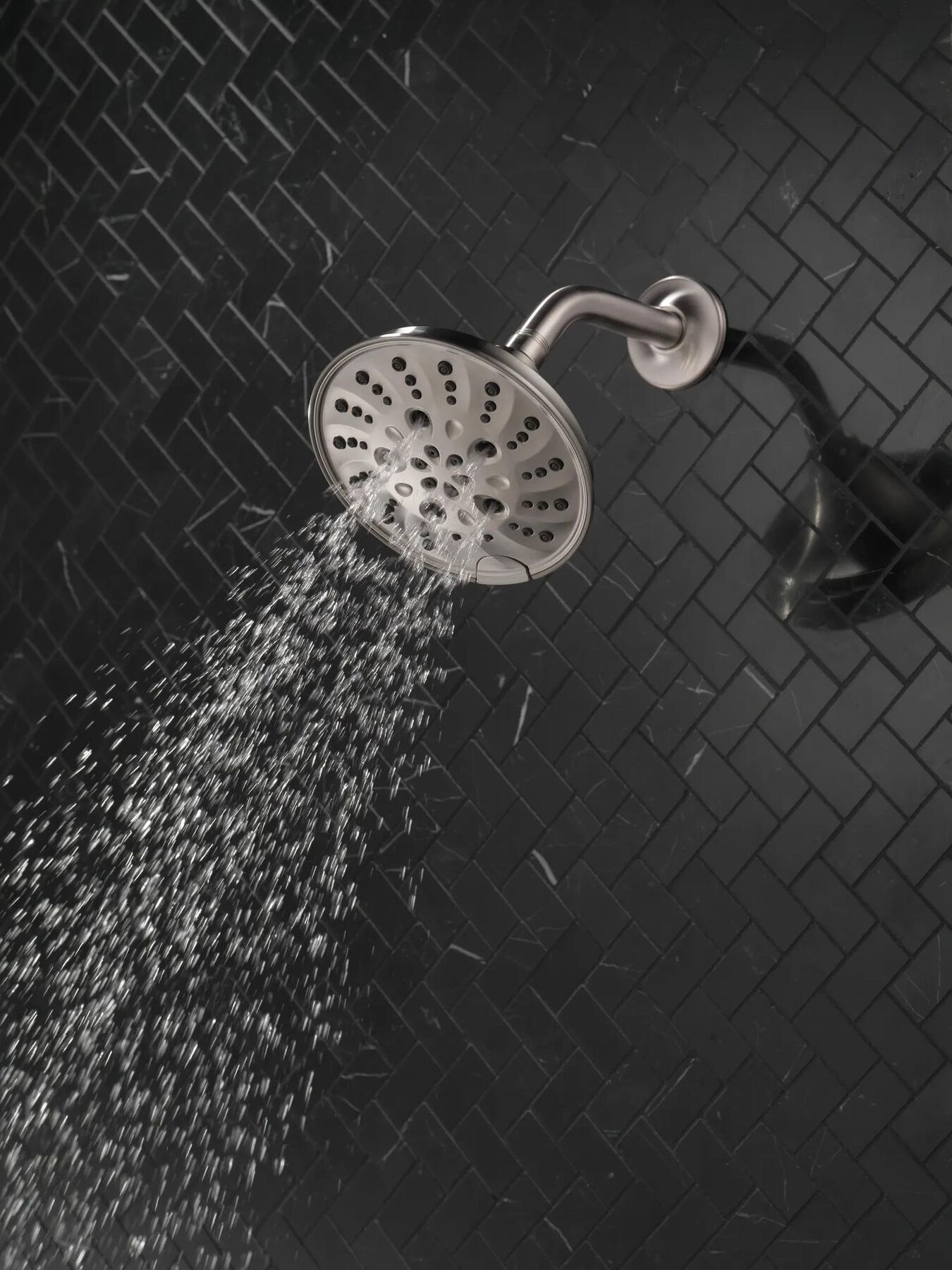 H<sub>2</sub>Okinetic&reg; 5-Setting Traditional Raincan Shower Head (Recertified)