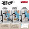 VoiceIQ&reg; Single Handle Pull-Down Faucet with Touch<sub>2</sub>O&reg; Technology (Recertified)
