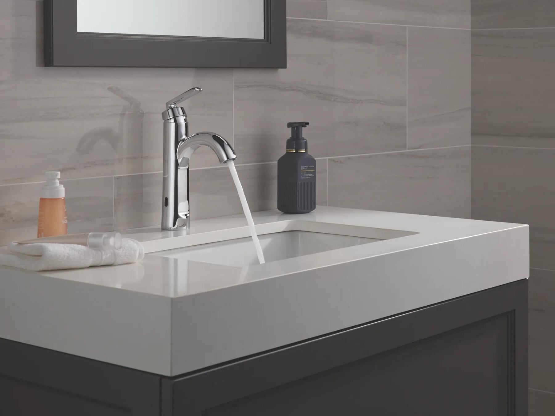 Sense2O&trade; Bathroom Faucet with Touchless Technology