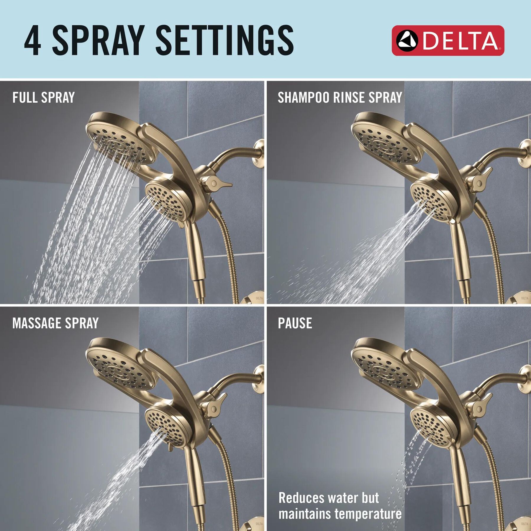 HydroRain&reg; 14 Series Tub and Shower