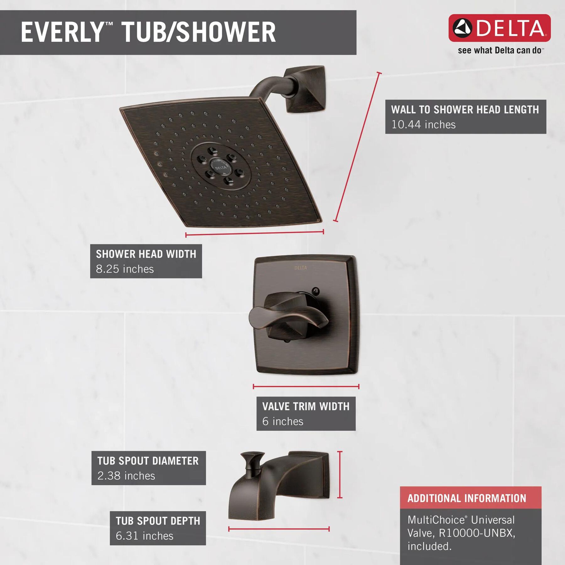 Monitor&reg; 14 Series Tub & Shower Trim
