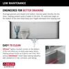 30&rdquo; Workstation Undermount&nbsp;Single Bowl&nbsp;16 Gauge Stainless Steel&nbsp;Farmhouse Apron Front Kitchen Sink&nbsp;with&nbsp;WorkFlow&trade; Ledge and Accessories